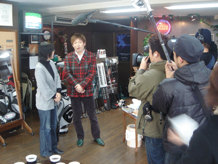 福岡のゴルフショップ G Club ジークラブ にテレビ撮影 メリバブログ